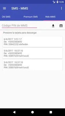 Útil ETECSA android App screenshot 2